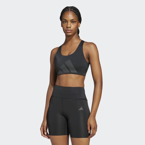 Top Adidas Powerimpact Soporte Medio Negro