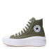 Championes Unisex Converse Chuck Taylor All Star Move Seasonal Verde Oliva - Blanco - Negro