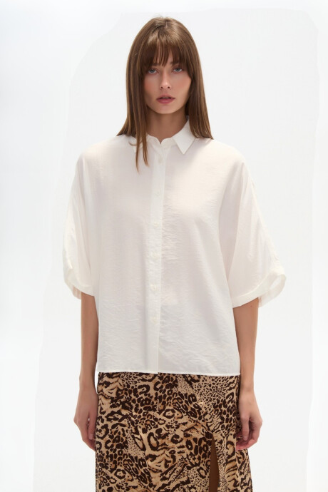 Camisa Baharu Marfil / Off White