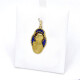 Medalla Virgen En Oro 18K Y Esmalte Traslúcido Medalla Virgen En Oro 18K Y Esmalte Traslúcido