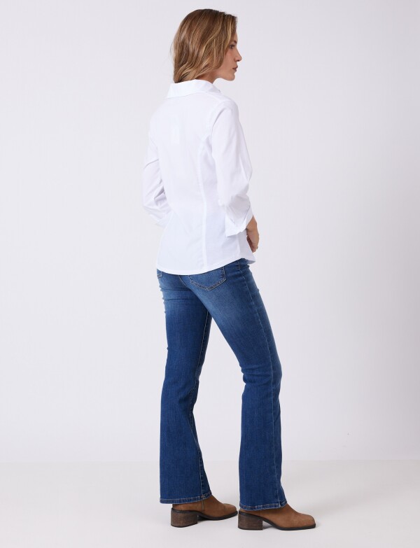 Camisa Tablitas BLANCO