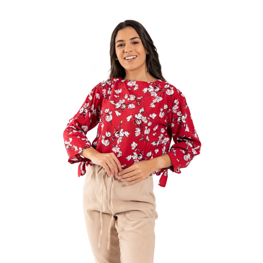 CHERRY BLUSA BORDO