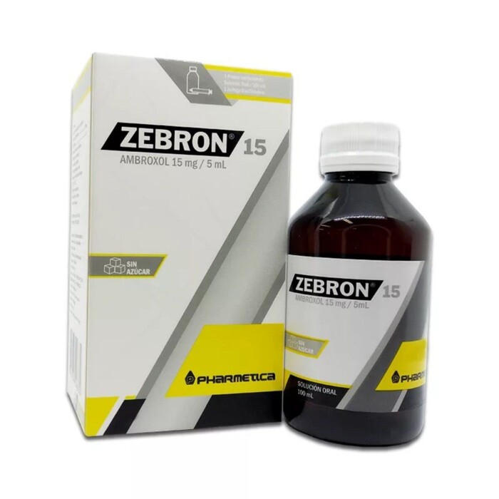 ZEBRON 15 JARABE FRASCO X 100 ML. única