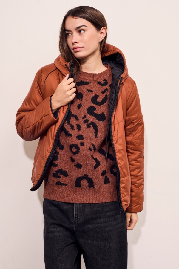 Campera Reversible Cafe