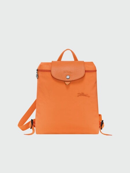 Longchamp - Le Pliage Green M BackPack Naranja