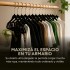 Percha De Terciopelo Antideslizante Ropa Calidad Resistente Percha De Terciopelo Antideslizante Ropa Calidad Resistente