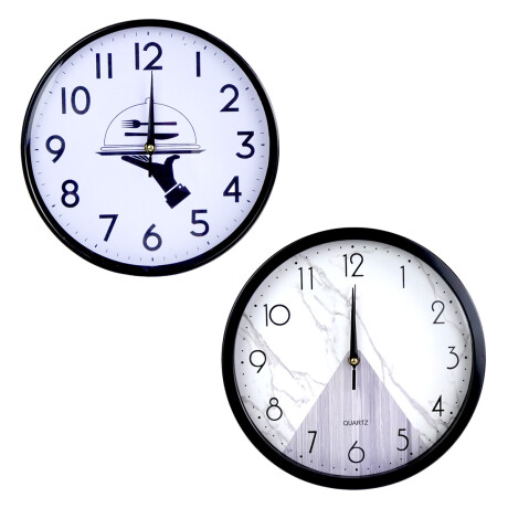 RELOJ PARED 29CM PLASTICO RELOJ PARED 29CM PLASTICO