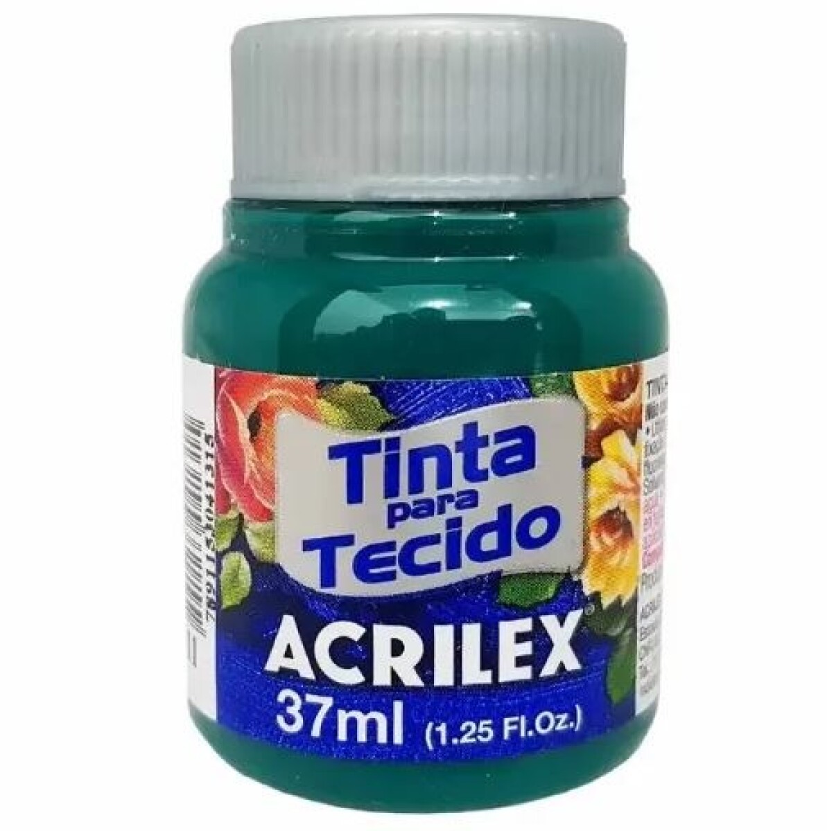 Pintura Para Tela 37 Ml. 511 Verde Bandera Acrilex 