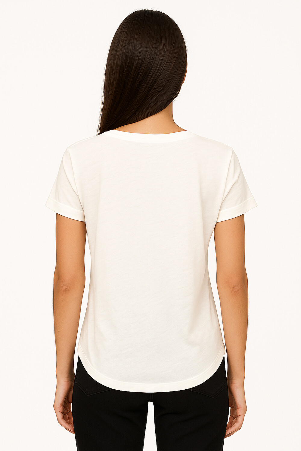 Remera Cordata Marfil / Off White