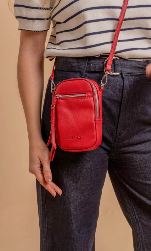 PHONE BAG GENCIANA ROJO