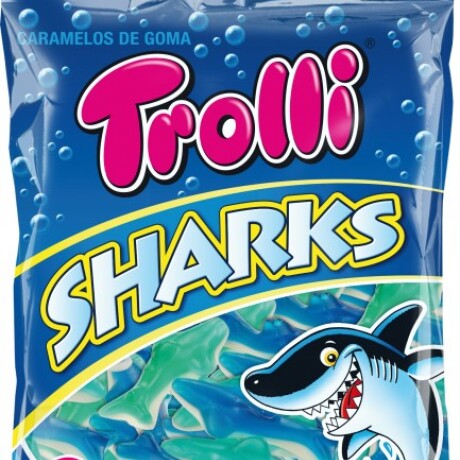 GELATINA TROLLI SHARKS 100GR GELATINA TROLLI SHARKS 100GR