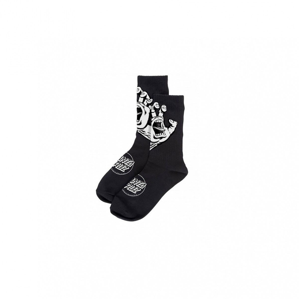 MEDIAS SANTA CRUZ SCREAMING HAND - Grey Scale 