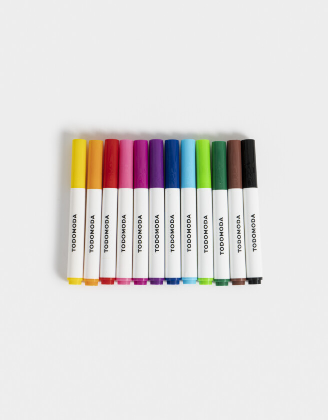 Resaltadores Foodie Set De Marcadores Con Contenedor - Combinacion Multicolor