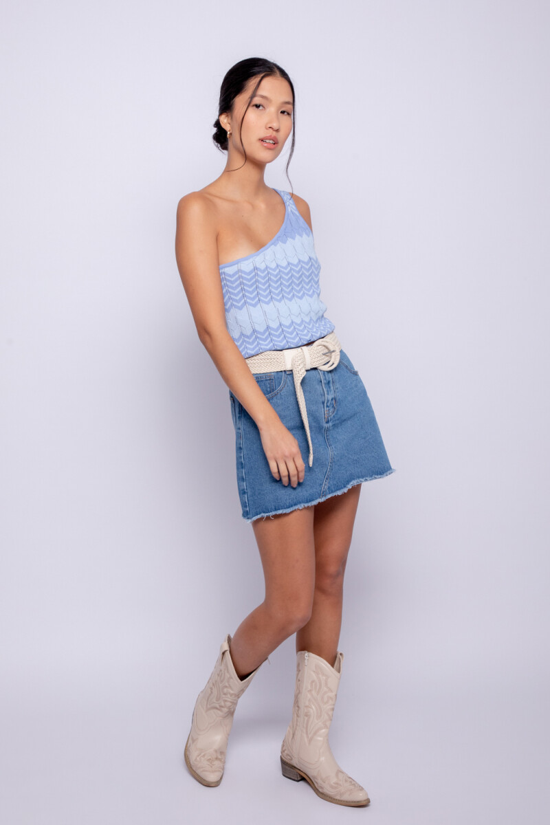 TOP KRIPTO Azul Lavado