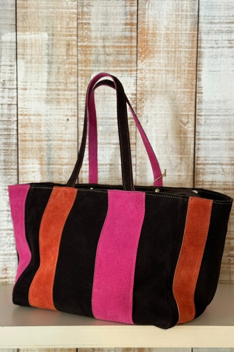 Cartera Positano Naranja Rosa