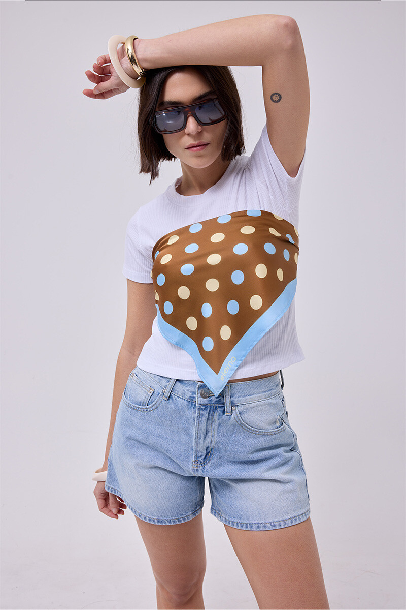 Short Vera - Denim Claro 