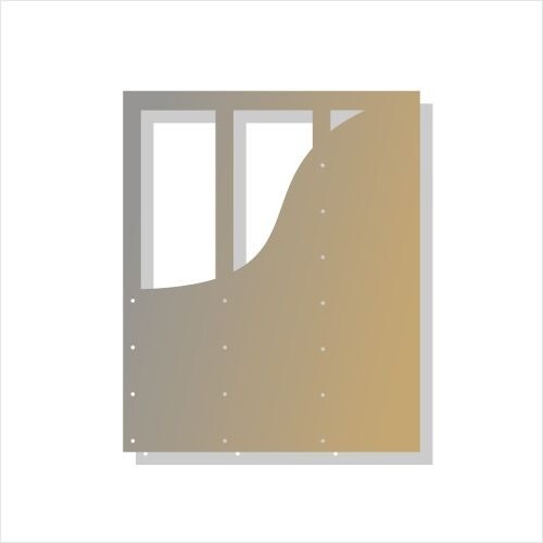 Puerta Plegable De Pvc Color Blanca 0,70x2,10 — Prodeco