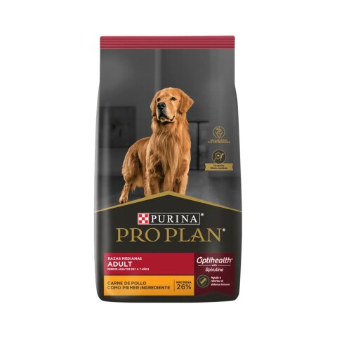 PRO PLAN PERROS ADULTOS RAZAS MEDIANAS 15 KG