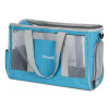 Bolso Transportador De Mascotas Ventilado Y Seguro CELESTE