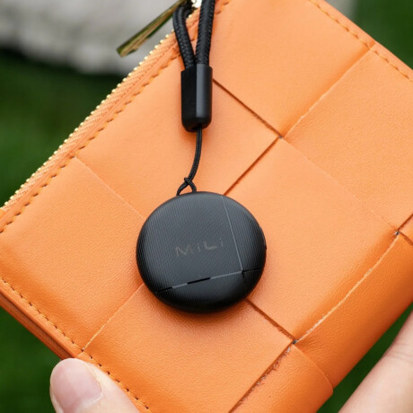 Tag Localizador para Android+IOS con llavero Negro