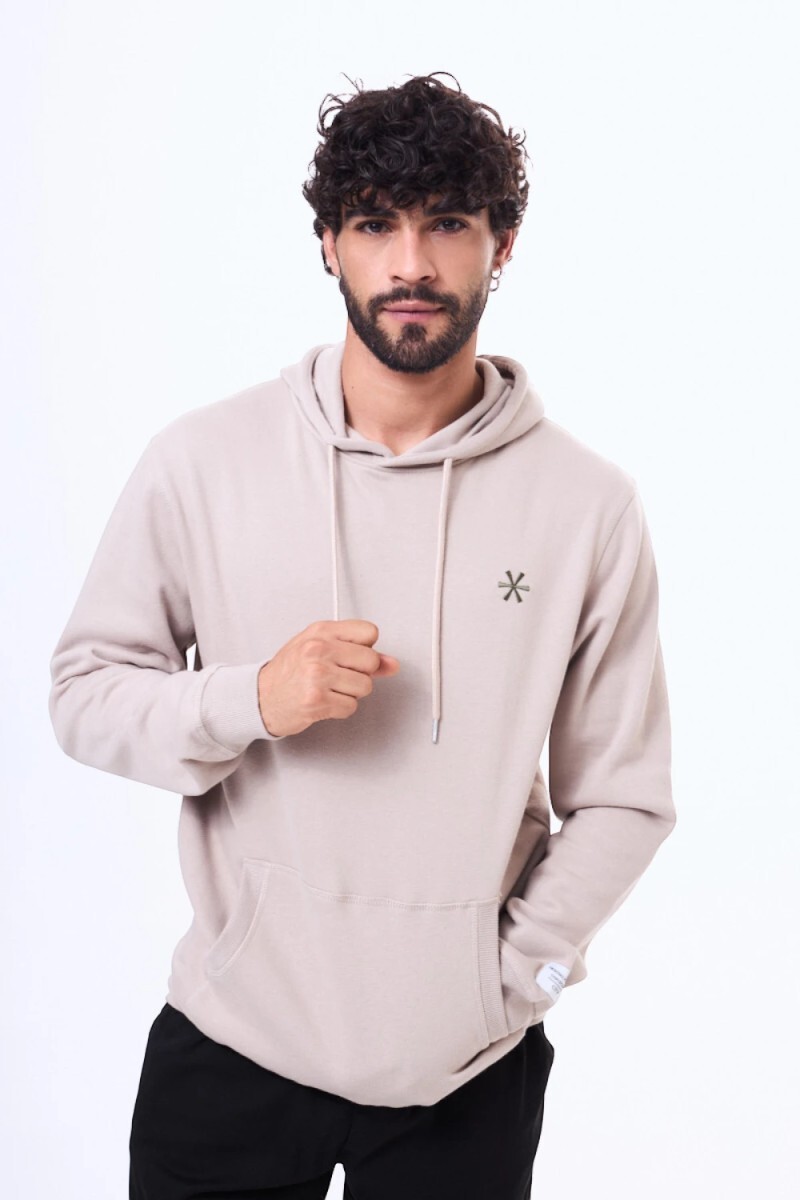 Buzo de felpa Buzios Beige