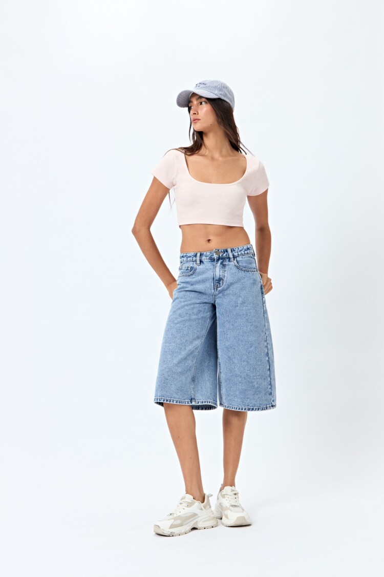 TOP GERANIUM Rosa Bebé