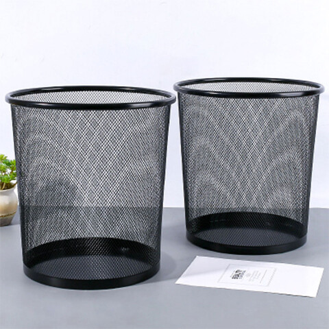 Papelera calada negra grande (OW653) Papelera Calada Negra Grande (ow653)