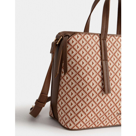 Cartera City Estampada Estampado Geometrico