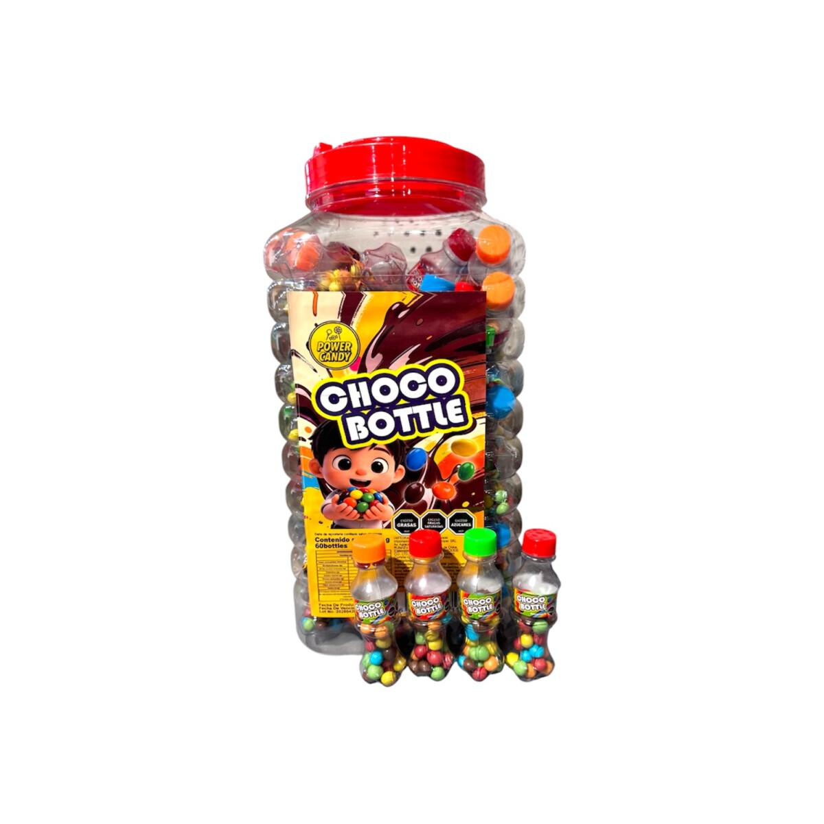 Pastillas Confitadas Botella x 60 