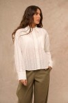 CAMISA LUNEL BORDADO BLANCO CAMISA LUNEL BORDADO BLANCO