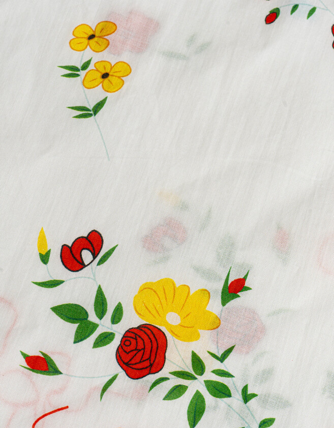 Vinchas Textiles Pañuelo Pañuelo Estampado - Blanco Crudo