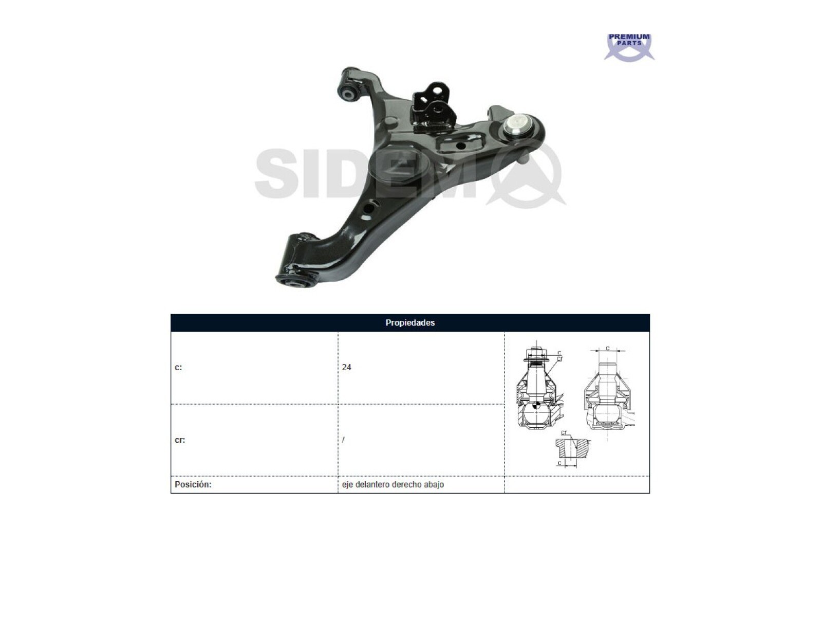 Parilla De Suspension Del Nissan D23 Frontier Np300 15-25 Der 