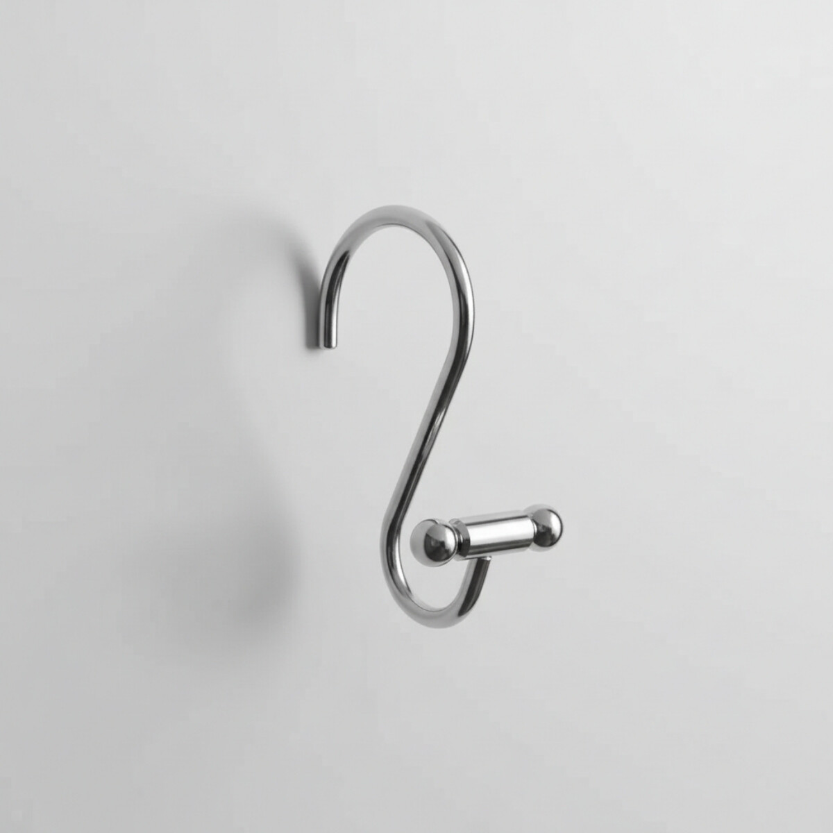 Set x12 ganchos para cortina barra - PLATEADO 