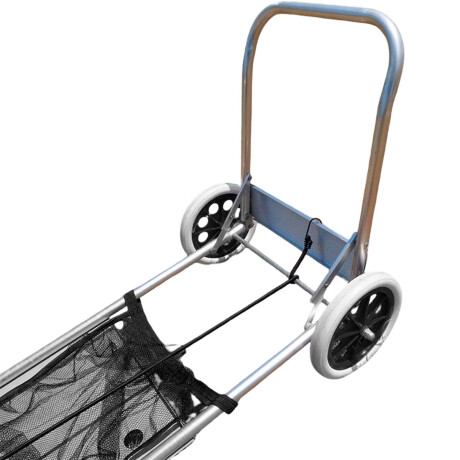 Carrito Mesa De Playa Portátil Aluminio Sillas + Accesorios Negro
