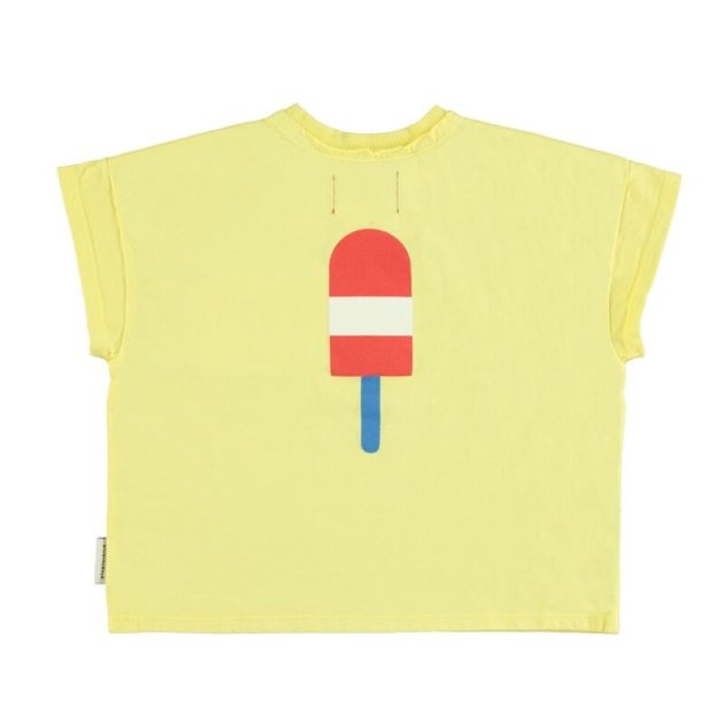 Remera amarilla helado 3 años PiuPiuchick Remera Amarilla Helado 3 Años Piupiuchick