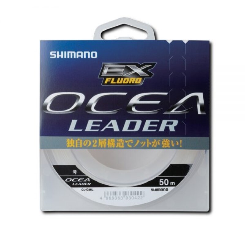 SHIMANO - FLUOCARBONO - OCEA EX FLUORO LEADER 50 M 30 LB SHIMANO - FLUOCARBONO - OCEA EX FLUORO LEADER 50 M 30 LB