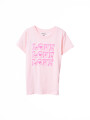 REMERA ESTAMPADA ROSA CLARO