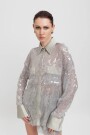 CAMISA LENTEJUELAS Plata