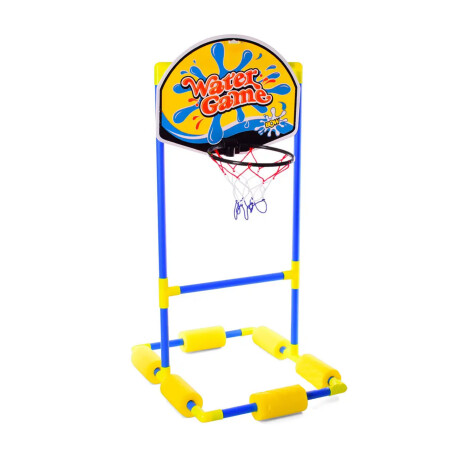 Juego de Básquet para Piscina Aro + Pelota Water Game Azul