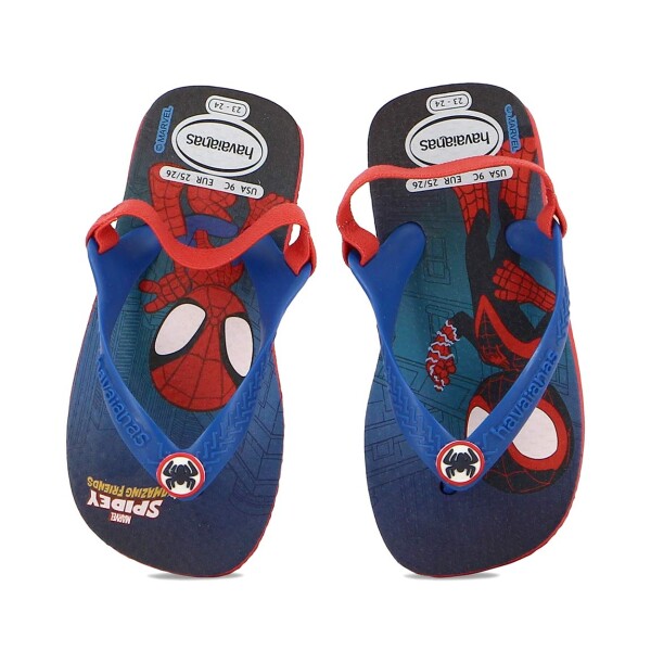Chanclas Havaianas Ojota Baby Marvel Azul-rojo