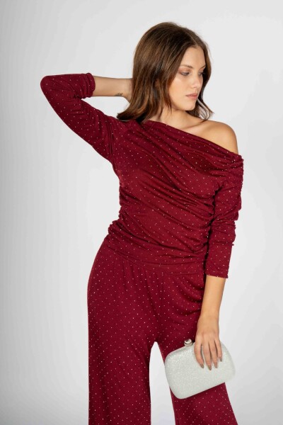 Blusa Spabri Bordó