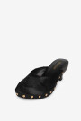 Clog con taco Negro