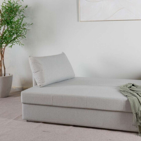 Sofá Cama Casal Beige/Gris