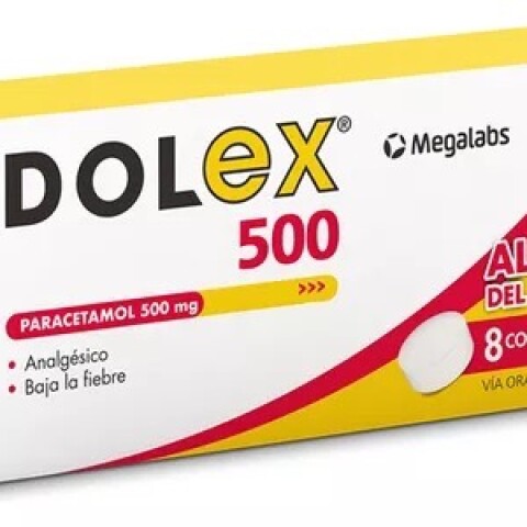 Dolex 500 mg x 8 comprimidos Dolex 500 mg x 8 comprimidos