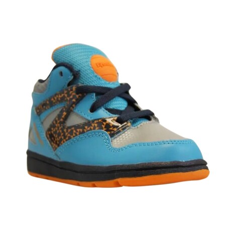 Championes Reebok Bebés Versa Pump Omni Lite Celeste