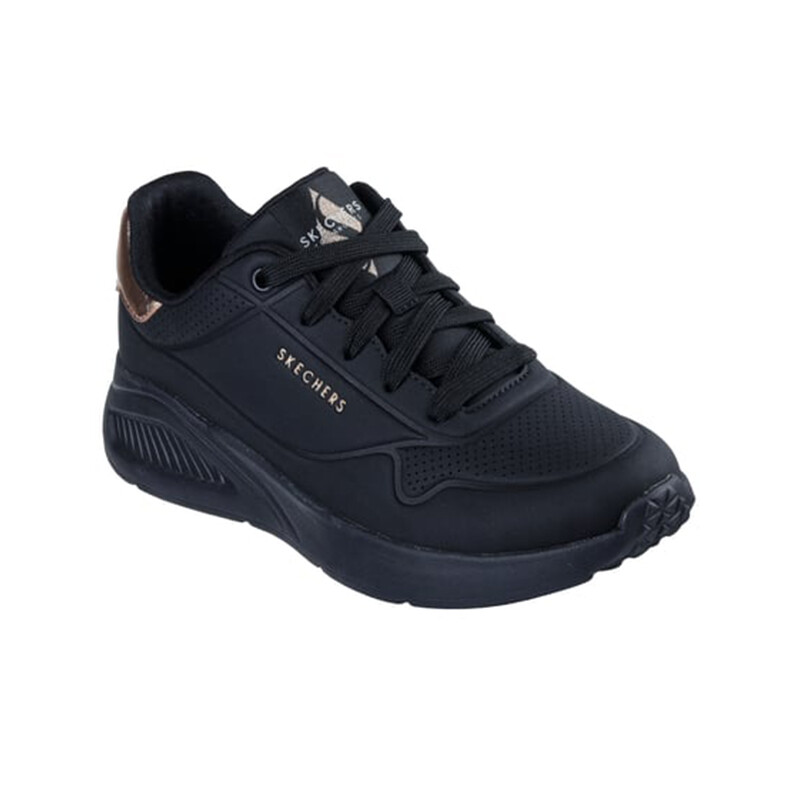 Championes Uno Lite Shimmer Along Negro