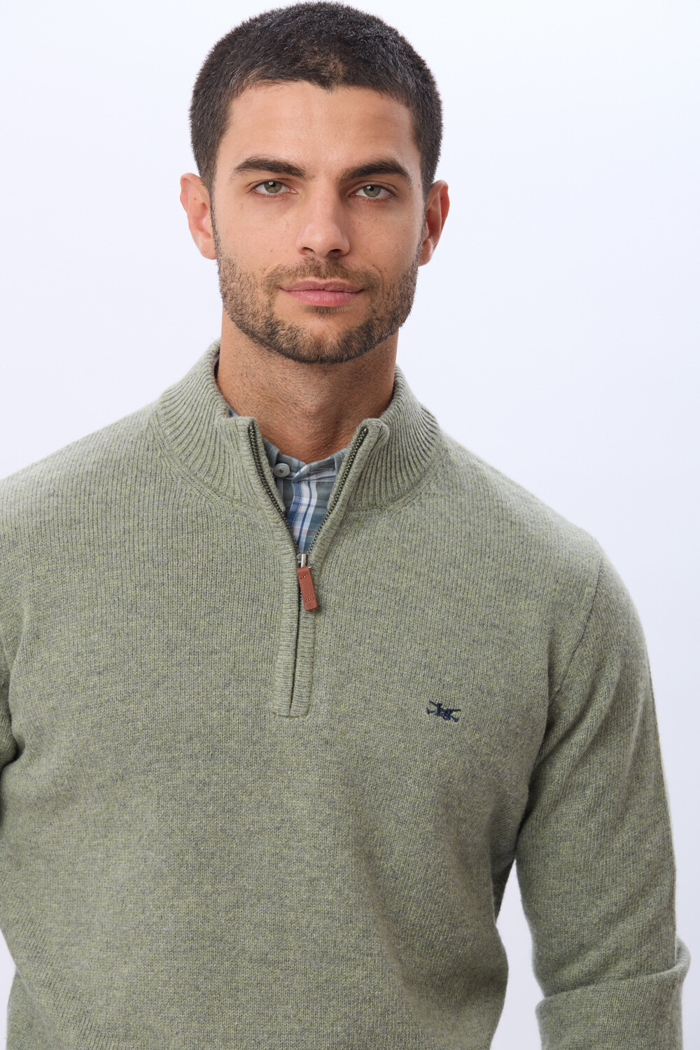 BUZO DE LANA DE ABRIGO Verde Claro