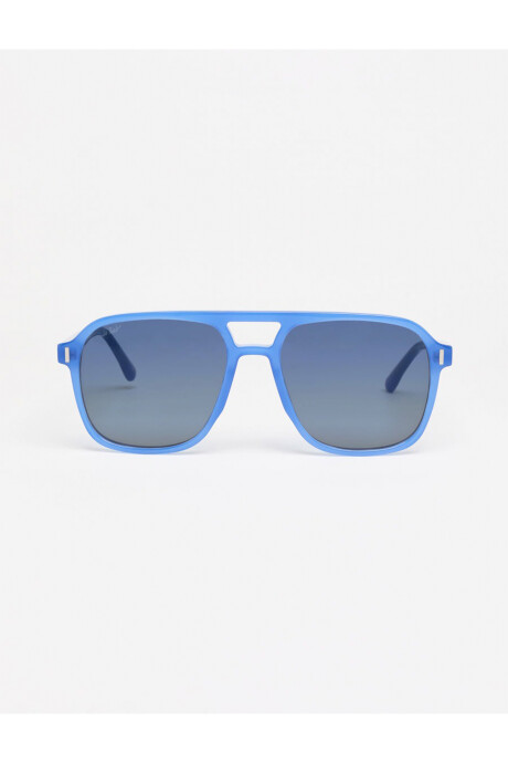 Tiwi Le Club - Arch C1 Acetate Crystal Blue With Blue Clear Gradient