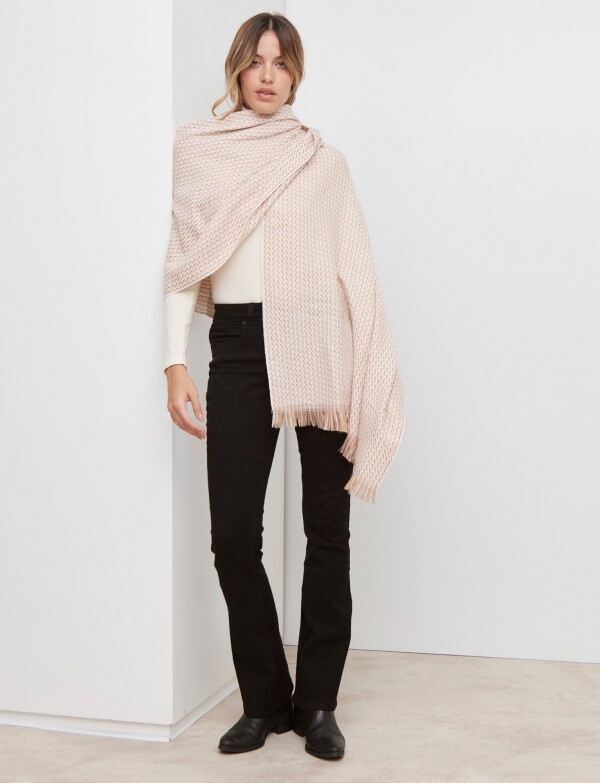 Bufandon Tejido CRUDO/MULTI