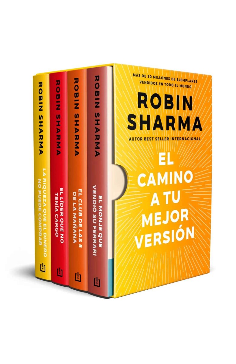 El camino a tu mejor versión. Estuche Robin Sharma 